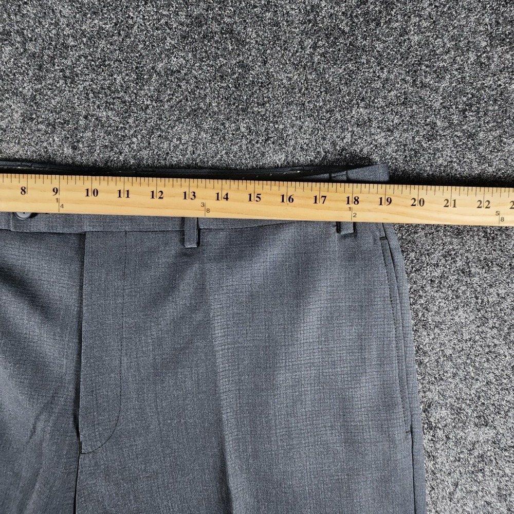 Michael Strahan 2 Piece Suit Men's 48S Gray Wool Blend Pants 38x31 Modern - Picture 15 of 16